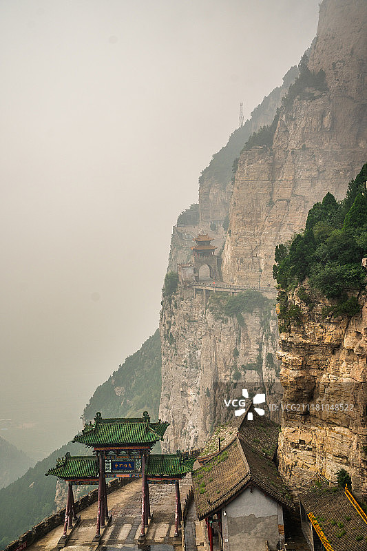 山西绵山风景区风光图片素材