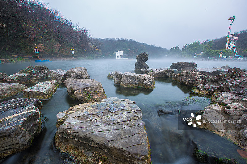 南京珍珠泉公园风光图片素材