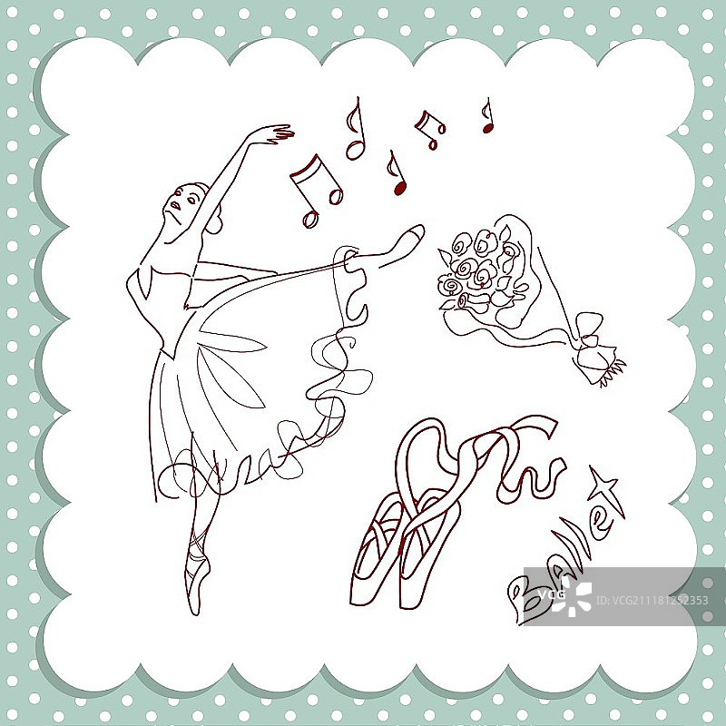 芭蕾舞图片素材