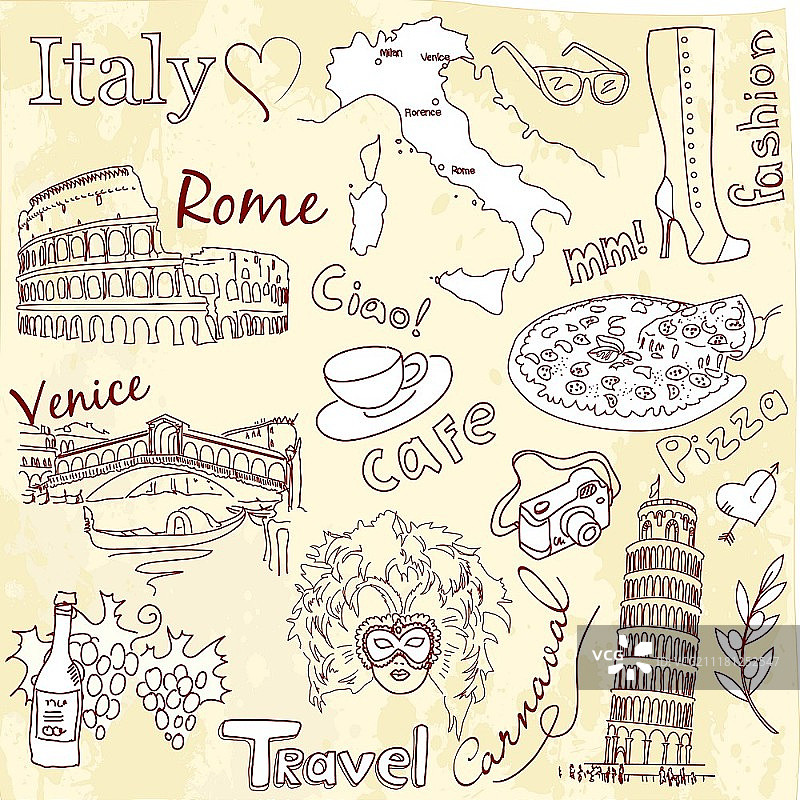 意大利观光图片素材