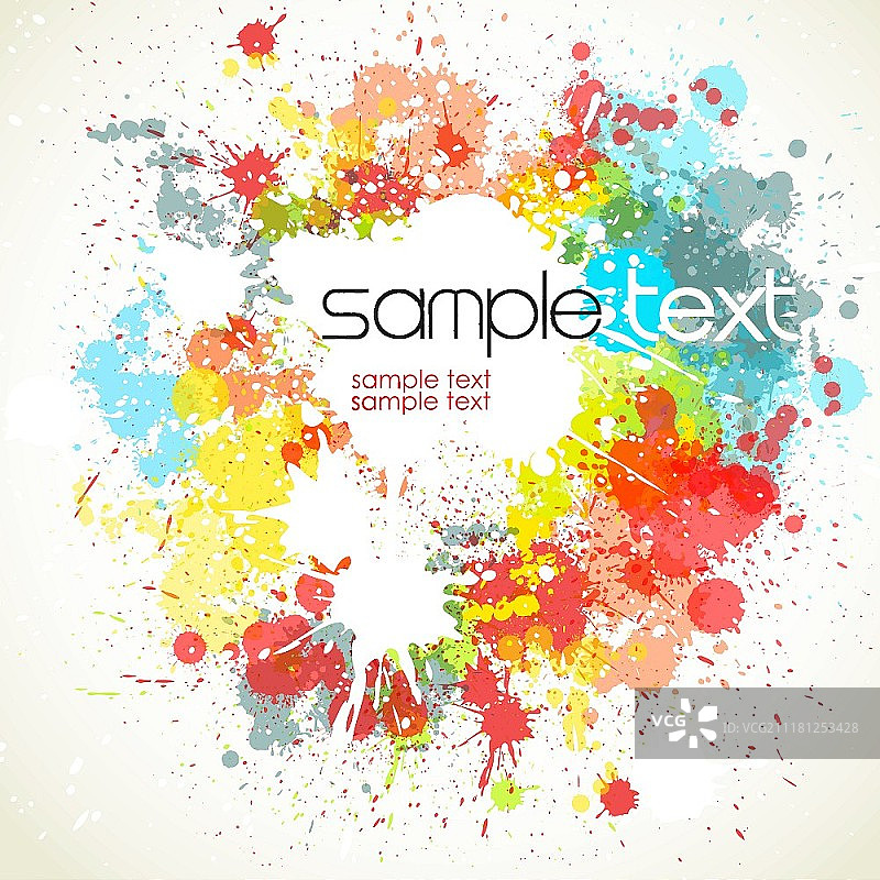 油漆飞溅背景图片素材