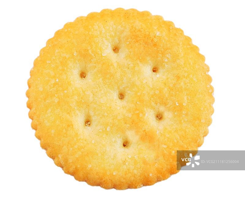 白色背景上的饼干特写图片素材
