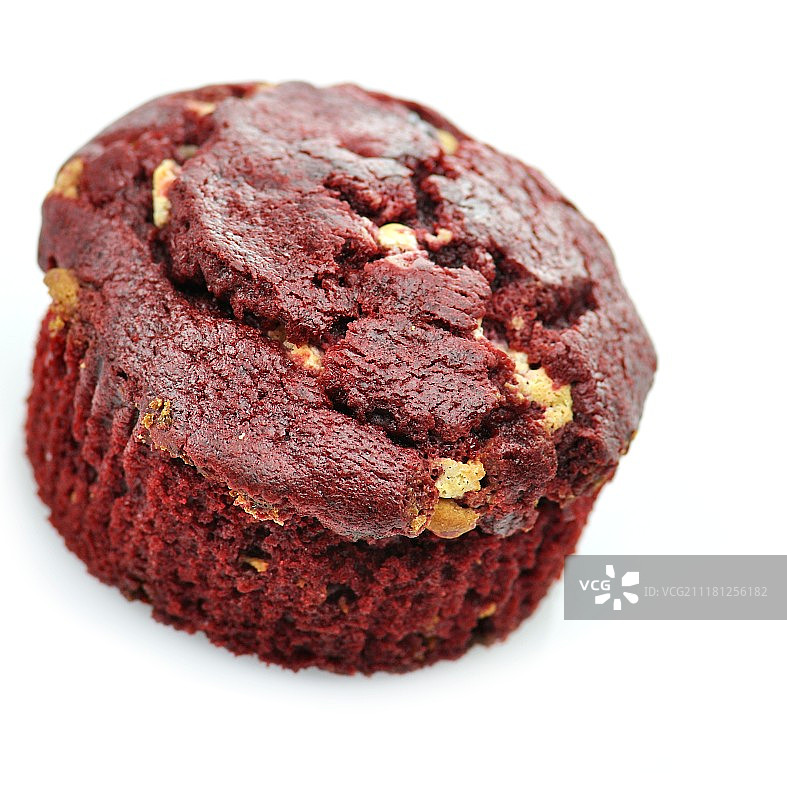 白色背景上的松饼图片素材