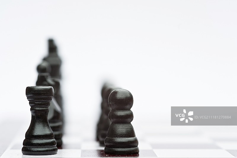 国际象棋策略在商业中的应用图片素材