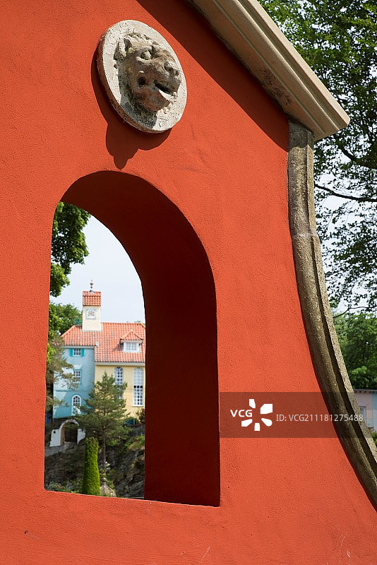 威尔士Portmeirion村图片素材