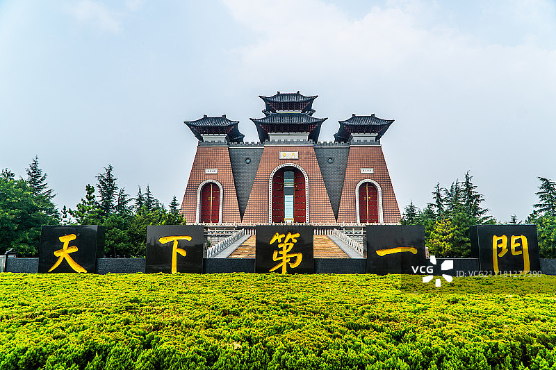 山西临汾市城市风光图片素材