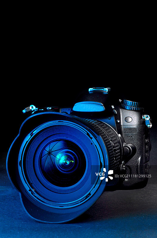 数码相机特写镜头图片素材
