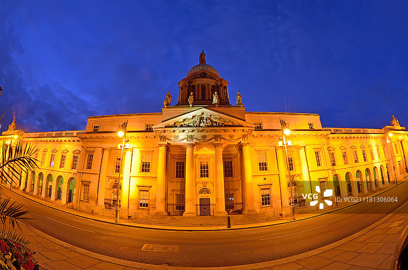 爱尔兰都柏林的海关大楼图片素材