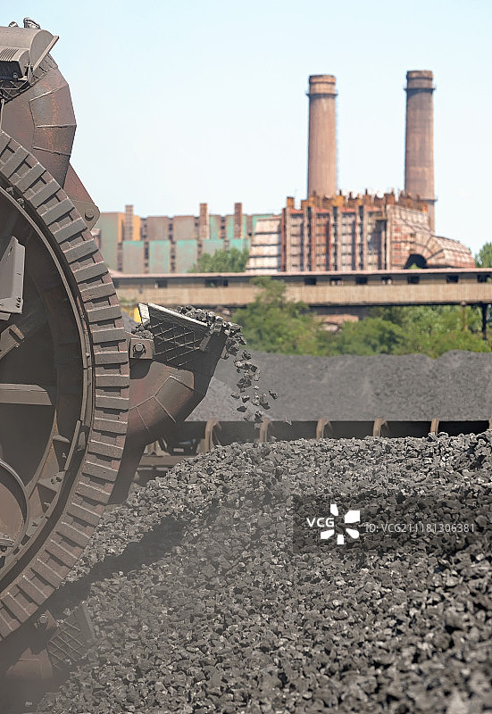 堆垛机煤炭勘探机图片素材