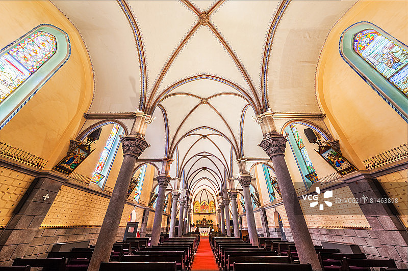 西直门教堂图片素材