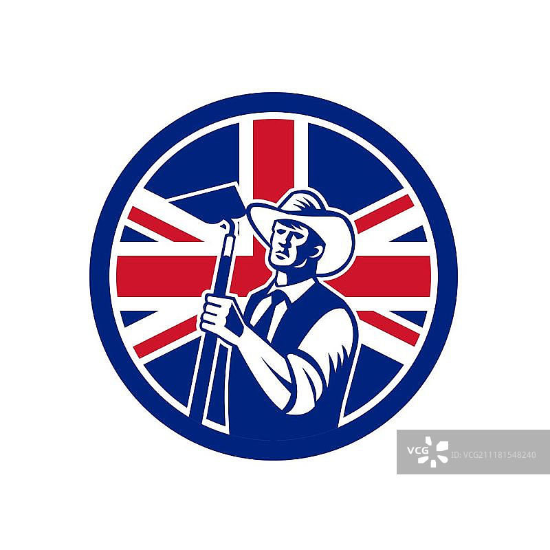 英国有机农民联盟旗帜图标图片素材