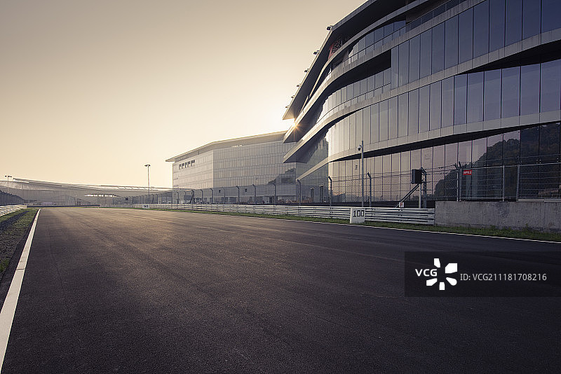 汽车跑道图片素材