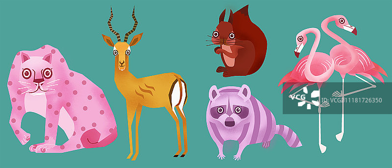 丛林动物图片素材