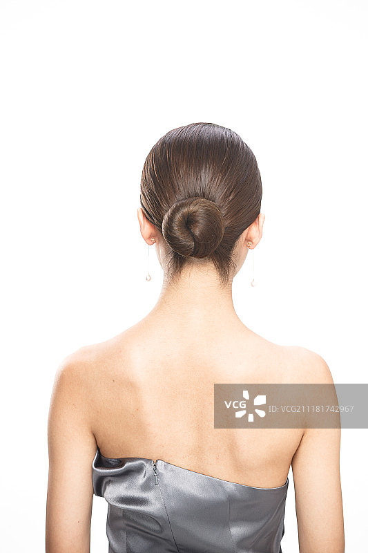 青年女人发型图片素材