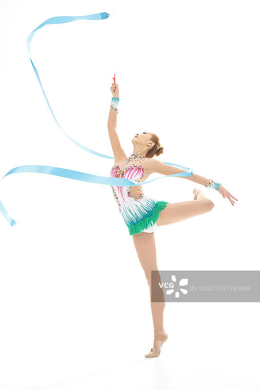 体操女运动员图片素材