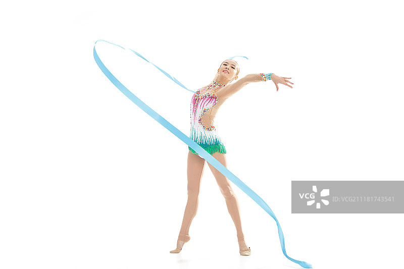 体操女运动员图片素材