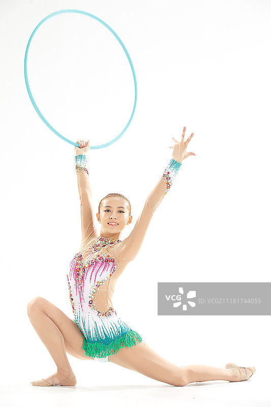 体操女运动员图片素材