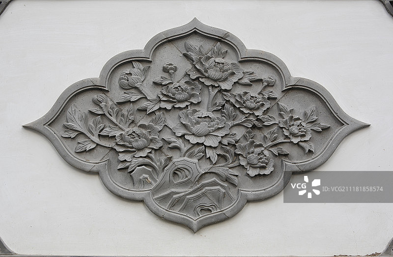 老北京传统砖雕图片素材