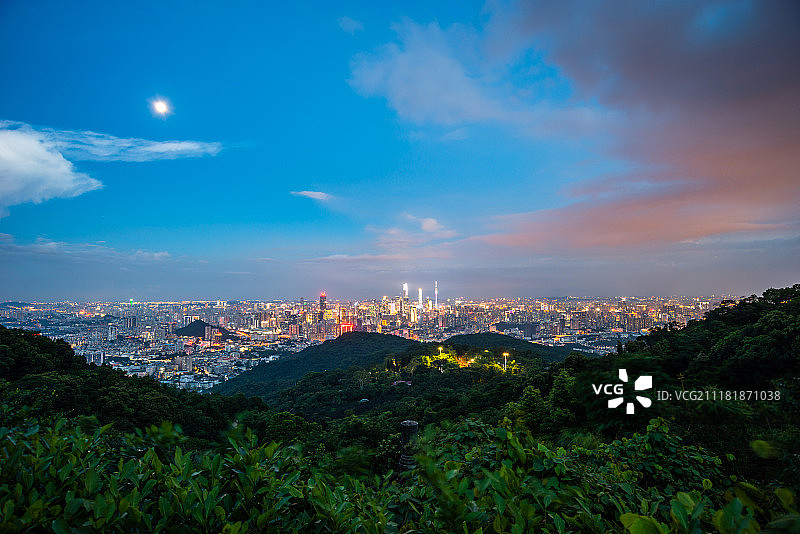 广州城市风光图片素材