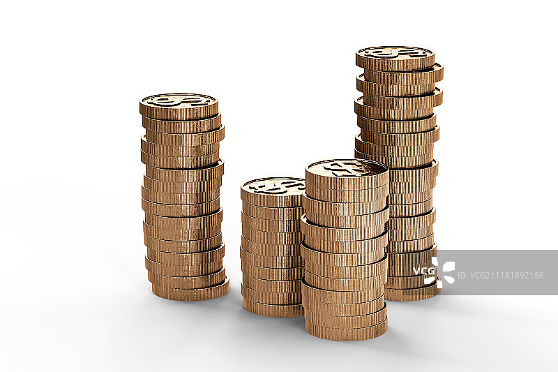 美元硬币图片素材