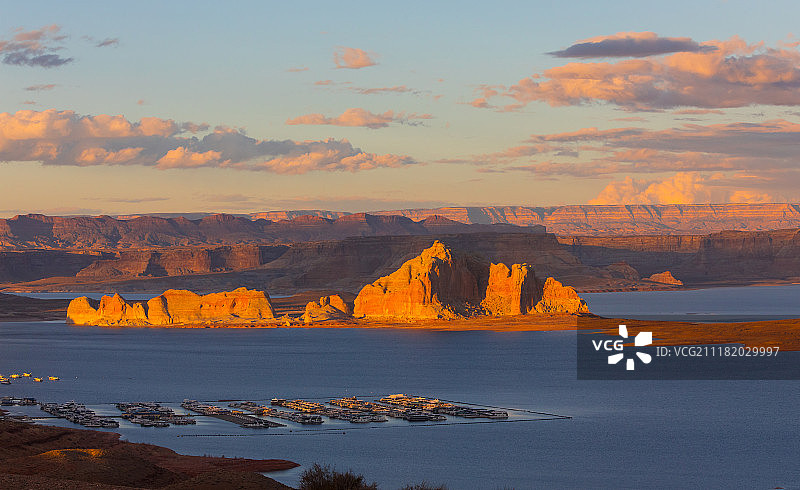 美国亚利桑那的教堂山图片素材