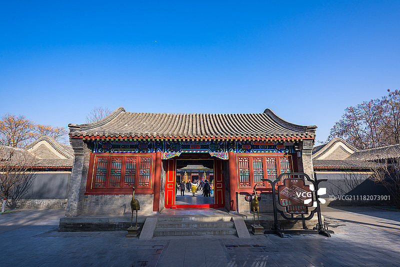 河北正定荣国府图片素材