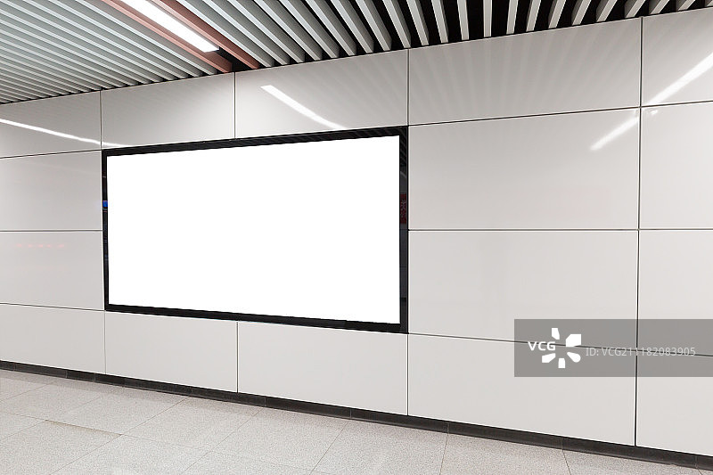 地铁灯箱图片素材