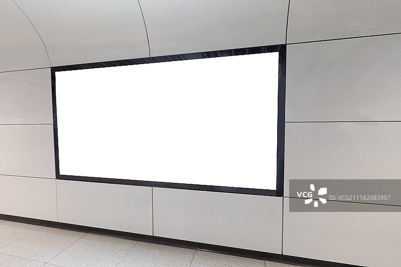 地铁灯箱图片素材
