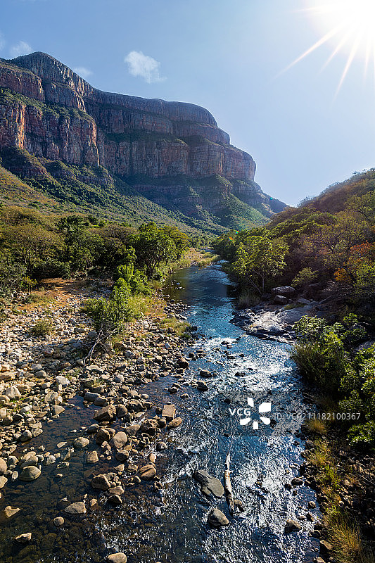 岩石河流图片素材