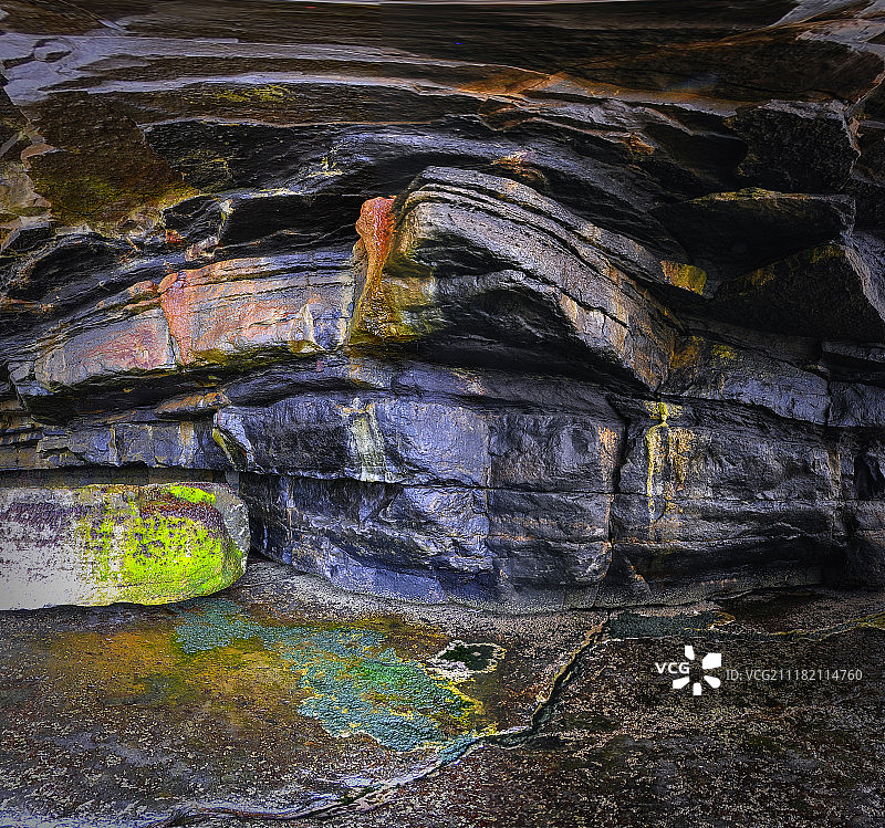 马克罗斯岬色彩图片素材
