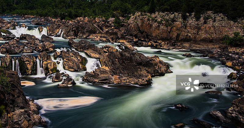 弗吉尼亚州大瀑布图片素材