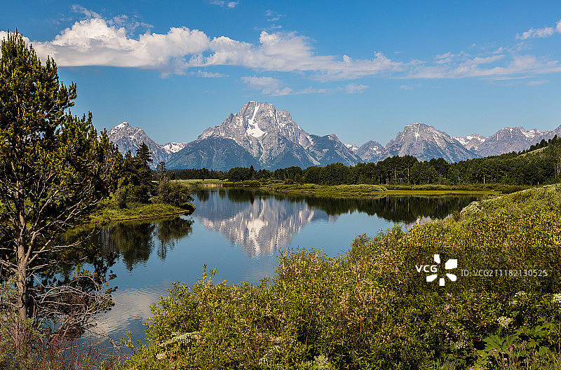 牛轭弯图片素材