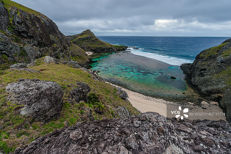 萨布坦岛：东南海岸图片素材