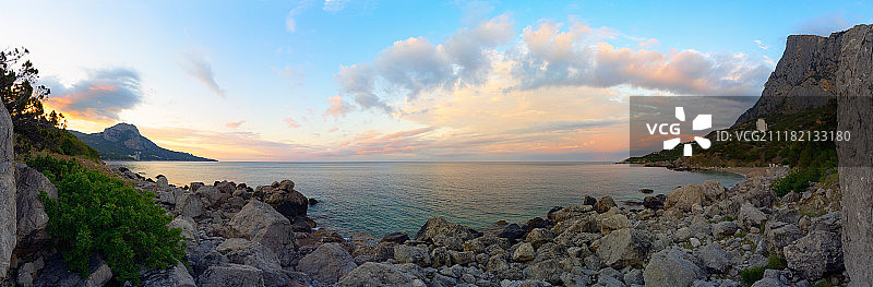 清晨黑海海岸海景图片素材