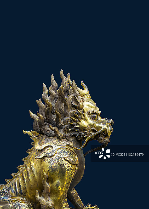 故宫麒麟图片素材