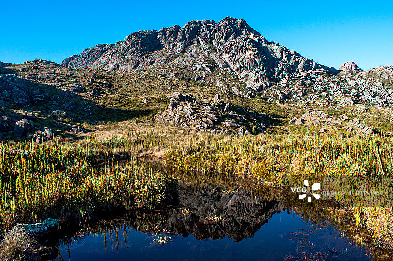 风景优美的山景观图片素材