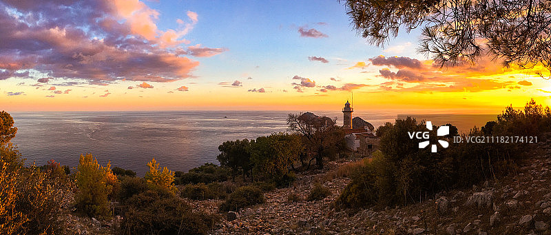 格里多尼亚灯塔图片素材