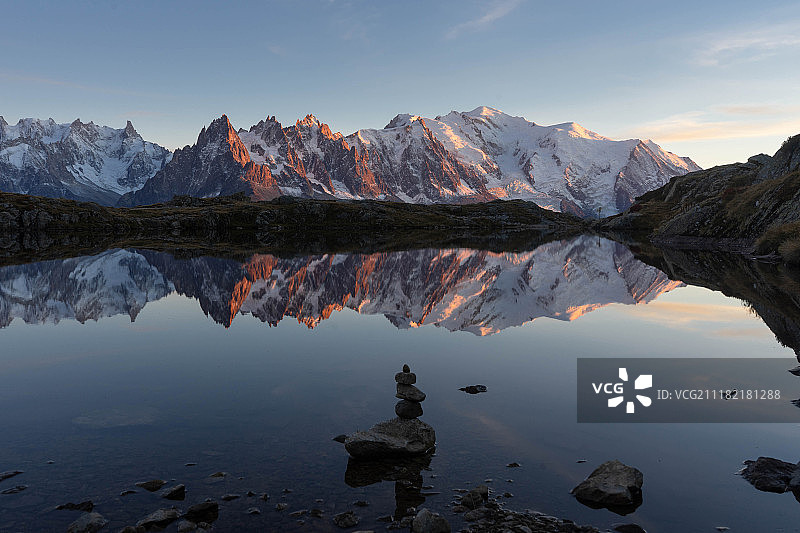 勃朗峰图片素材
