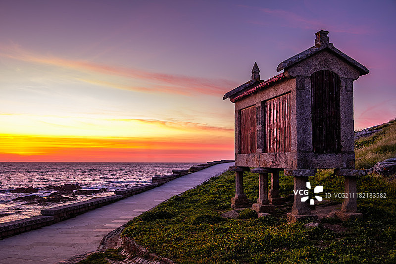 海边的埃斯皮盖罗图片素材