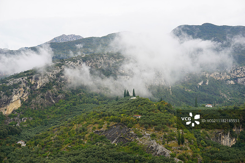 意大利加尔达湖风光图片素材