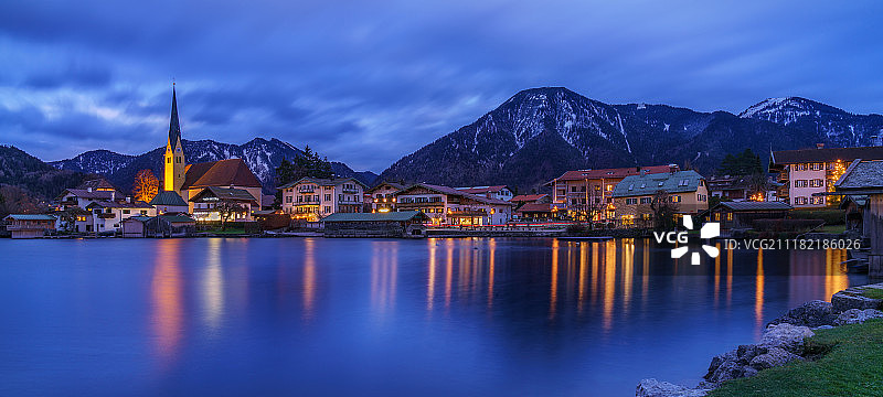 圣诞村图片素材