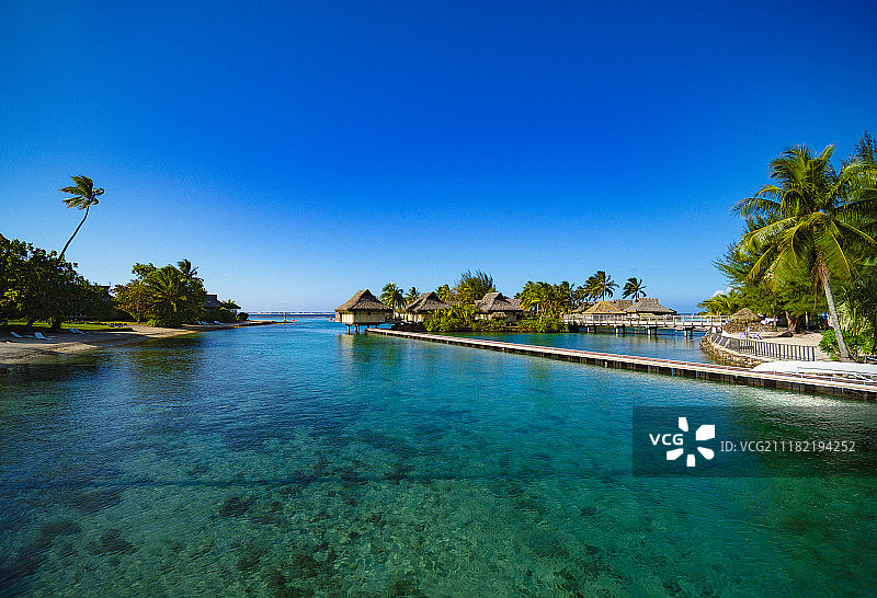 莫雷阿岛景观图片素材