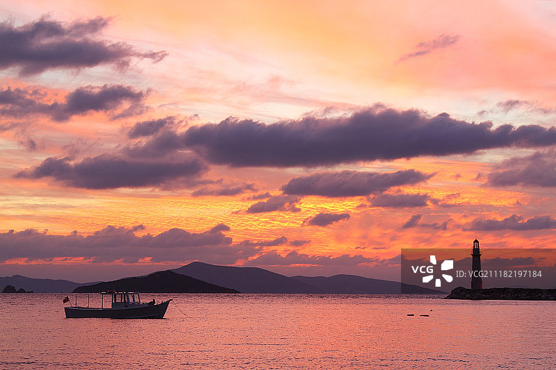 图尔古特雷斯日落图片素材