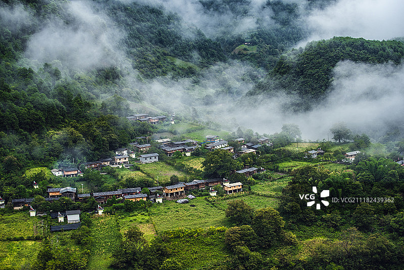 中国云南贡山丙中洛美景图片素材