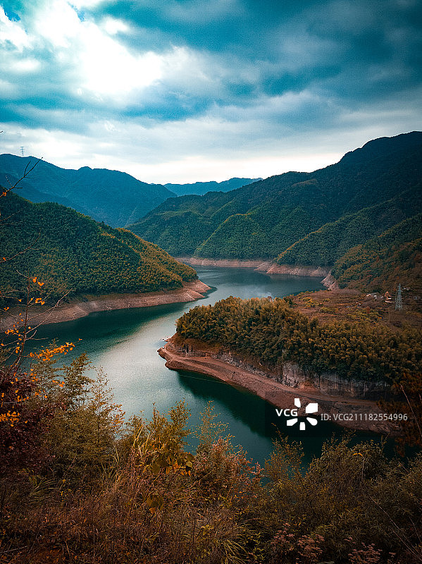 浙江宁波市秋日风景图片素材