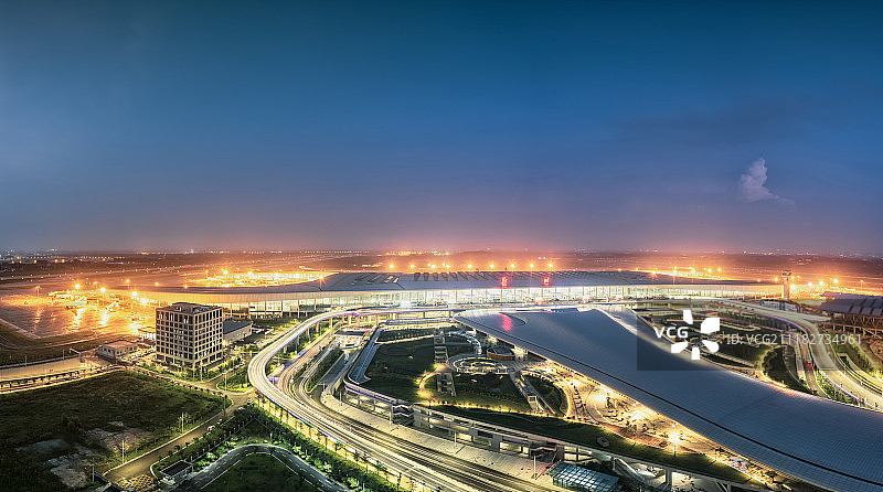 郑州新郑机场T2航站楼图片素材