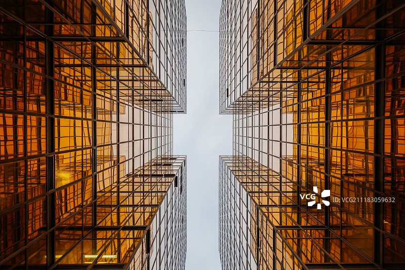 香港金色建筑结构图片素材