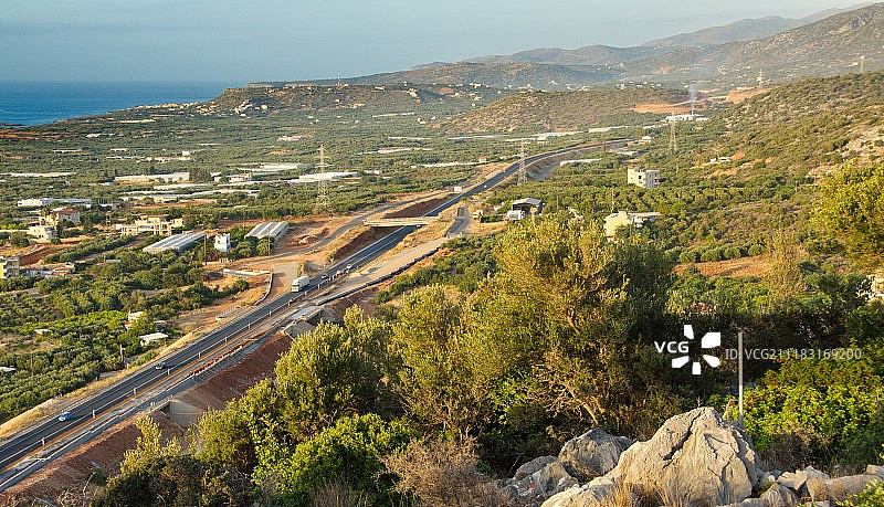 希腊克里特岛风光图片素材