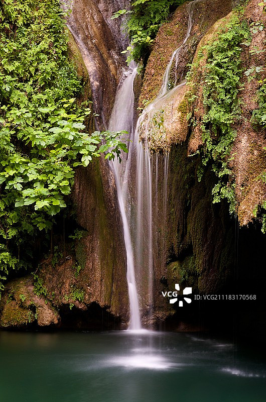 小瀑布图片素材
