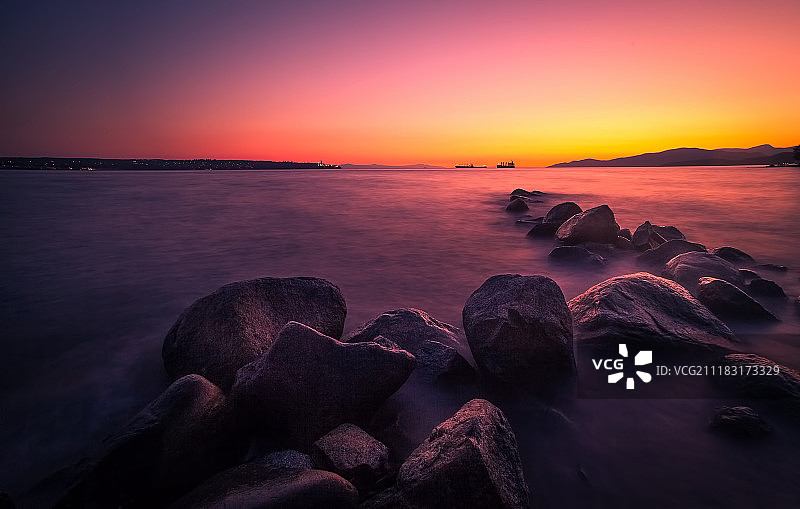 温哥华英吉利湾图片素材